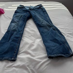 high rise vintage boot jeans